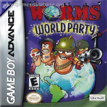 Cover Worms - World Party for Game Boy Advance